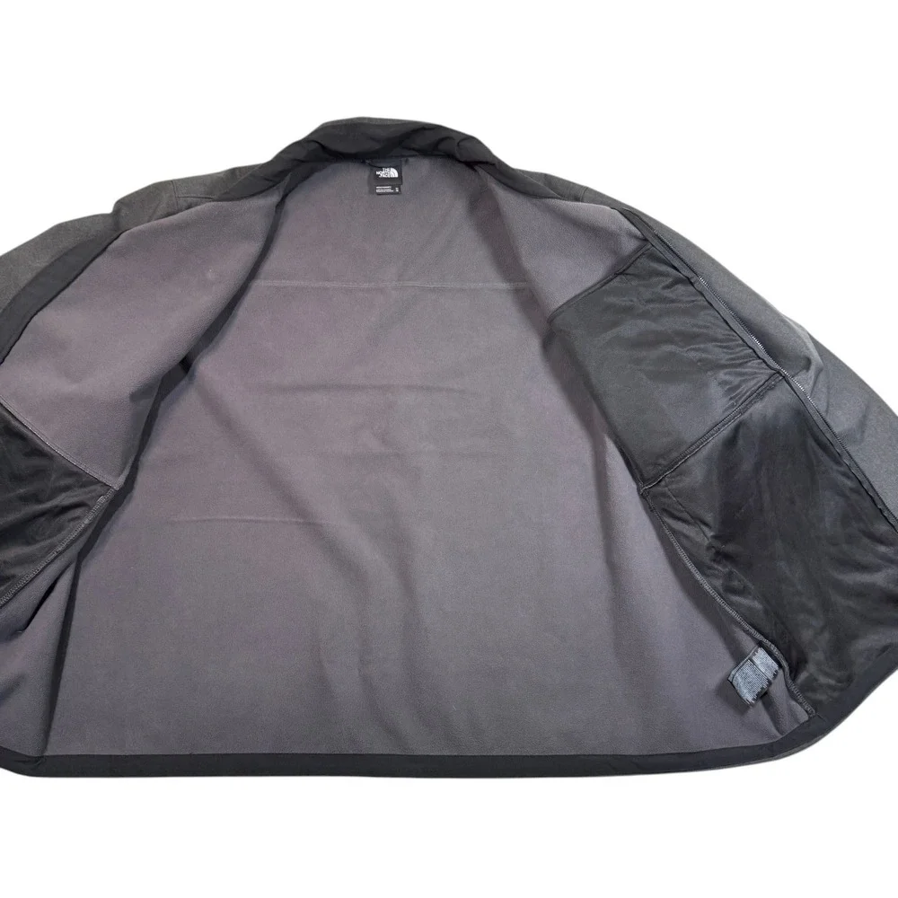 The North Face Apex Bionic 3 Jacket Mens 3XL Grey Softshell‎ Full Zip Windproof